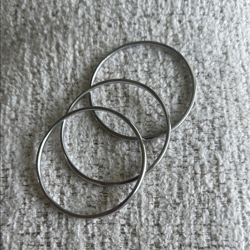 Recycled aluminum bracelets